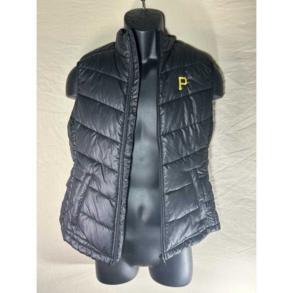 Cutter & Buck Pittsburgh Pirates Womens Size Small Full Zip Sleeveless‎ Vest